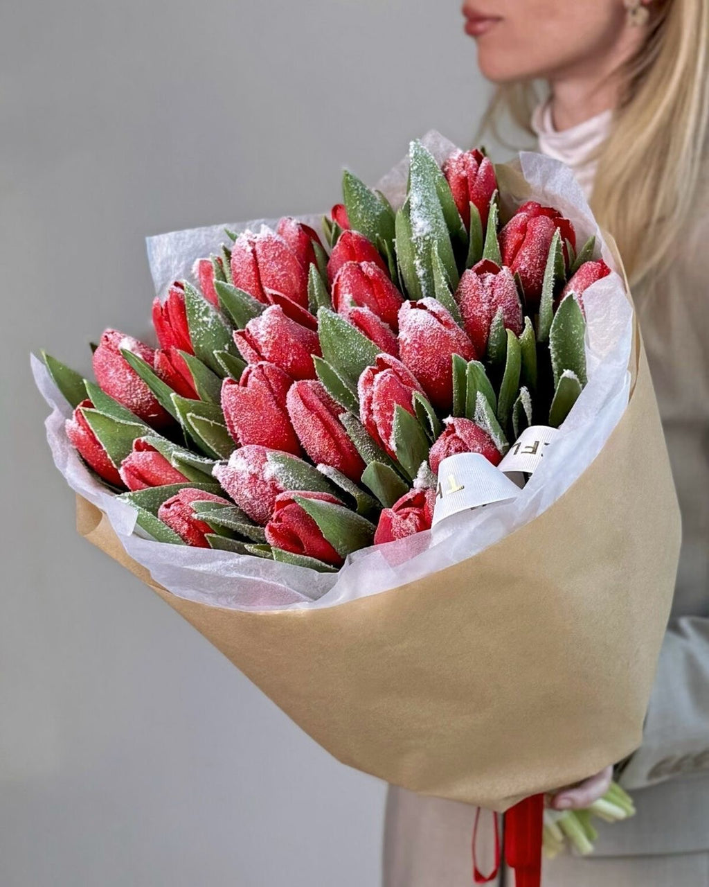 Ανθοδέσμη Frost Tulips